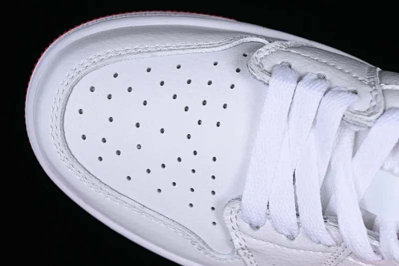 All categories Air Jordan Jordan series basketball shoes Air Jordan 1 Low Z version Air Jordan 1 Low AJ1 Joe 1 silver red low-top cultural casual sneakers CZ0790-161